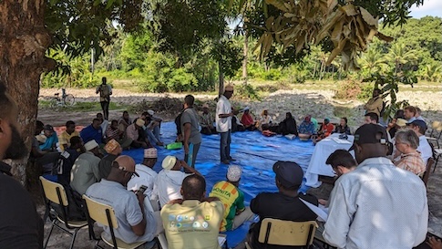 Community Meeting Msuka, Pemba Community Meeting Msuka, Pemba
