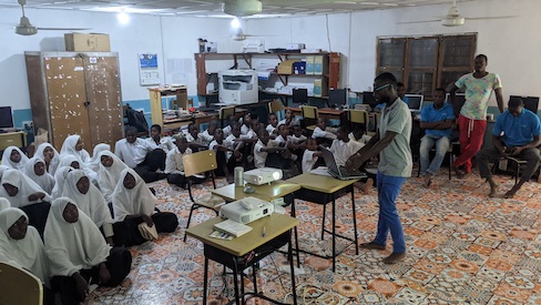 Secondary class Jambiani Secondary class Jambiani