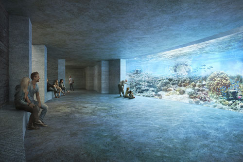 Visualisierung des Ozeanium Basel Visualisierung des Ozeanium Basel