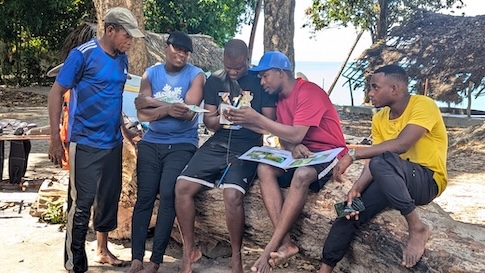 Korallenteam Msuka und Jambiani