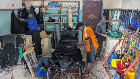 Basis Korallenfarm Msuka